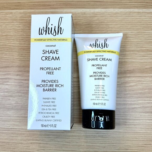 Whish Coconut Shave Cream Luxurious Moisturizing Shave for Smooth Skin Full Size - Picture 14 of 14